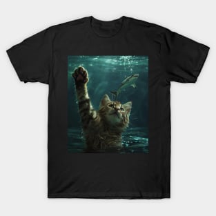 Cat Paws Care T-Shirt